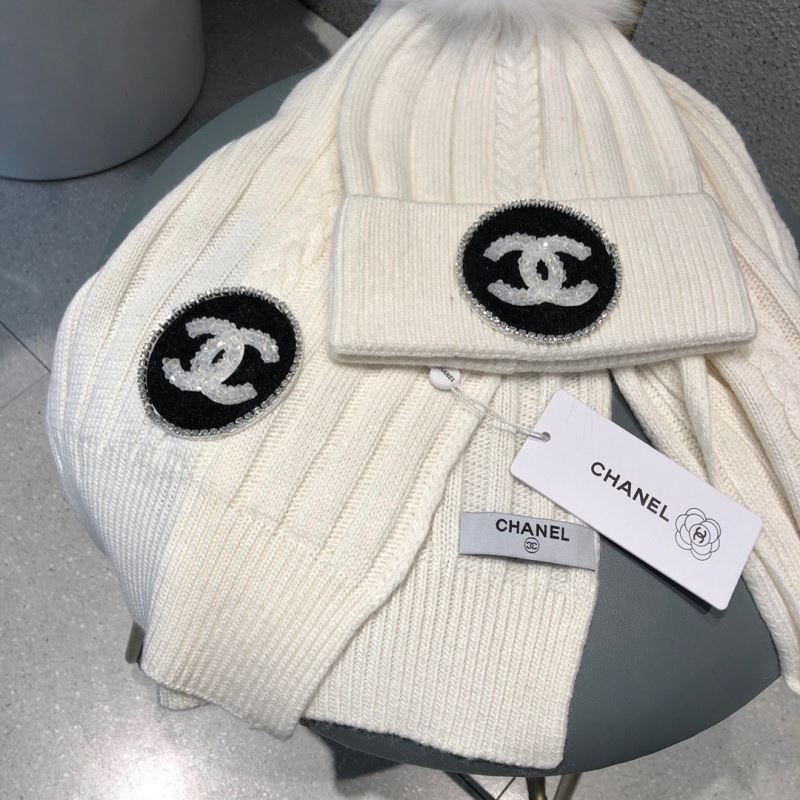 Chanel Caps Scarfs